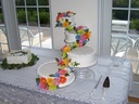  Tiered calories and drumset for the drummer groom