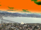  Too much Picasa color tuning gets you to this picture of Troms and the Arctic Cathedral