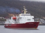  The Polar Star returning from bunkering a million dollars worth of fuel in Troms