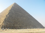 Khufu's pyramid at 8:15AM