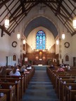 interior of Linway Presbyterian Church, Versailles, PA