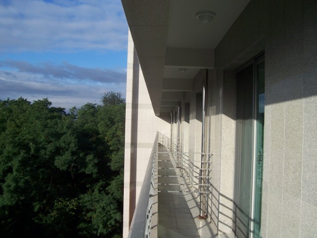 Our neighbor's balconies.