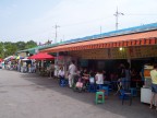  Shops at the parking lot for tours to the DMZ.