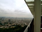  Looking southwest from the Seoul Tower plaza.