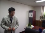  Prof. Lee (KJ) welcomes us to Hanyang Univ.