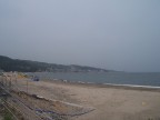  The beach at King Munmu's underwater tomb.