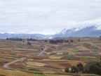  Patchwork farmland resulted from land reform, between Cusco and Ollantaytambo