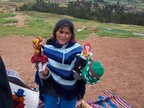  Lady selling dolls, between Cusco and Ollantaytambo