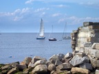  Pleasure sailing is popular in Rockport