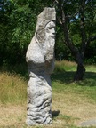  The old man of the quarry is hte one piece of conscious art in the park