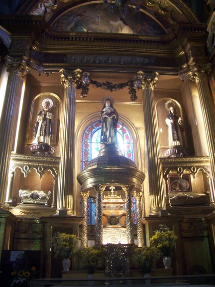 Chapel of the Virgin of the Rosary, Church of Santo Domingo, Lima