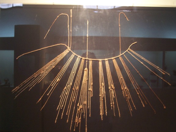 Tiered quipu, Larco Museum, Lima