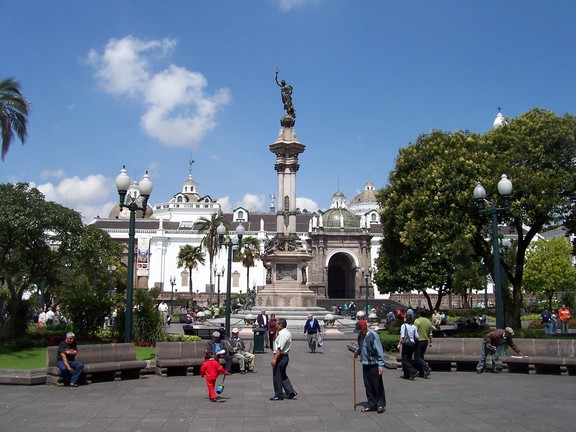 Independence Square and Cathedral, Quito