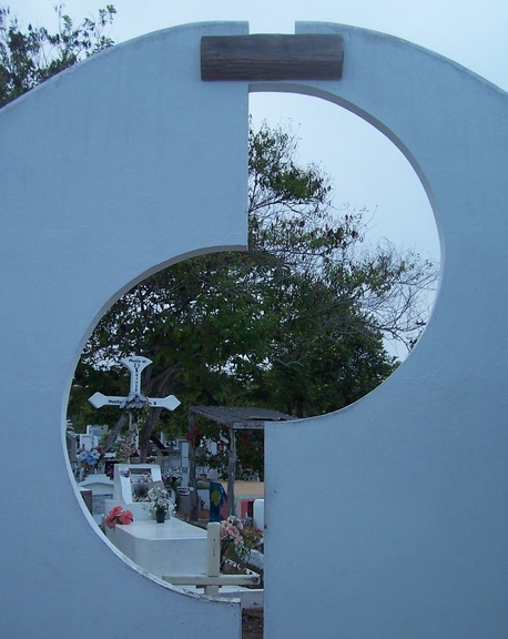 Local cemetary in Puerto Ayora, Santa Cruz, Galapagos