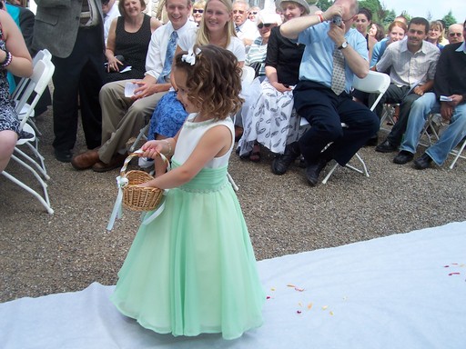 The best little flower girl