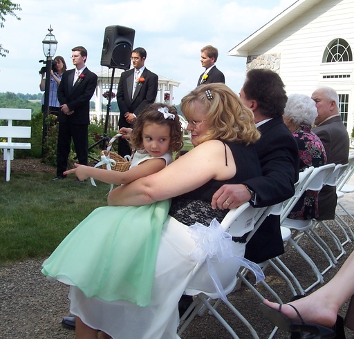 Niece and mother of groom