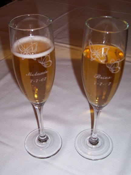 Engraved flutes