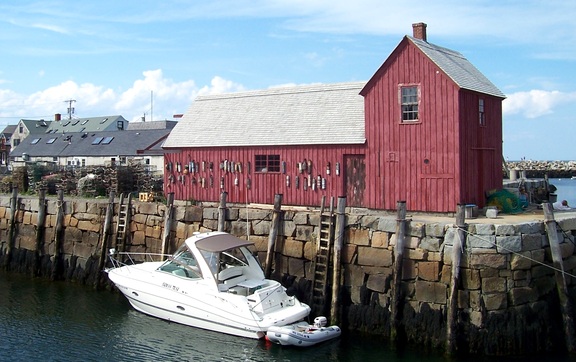 "Motif #1" has posed for countless art students in Rockport