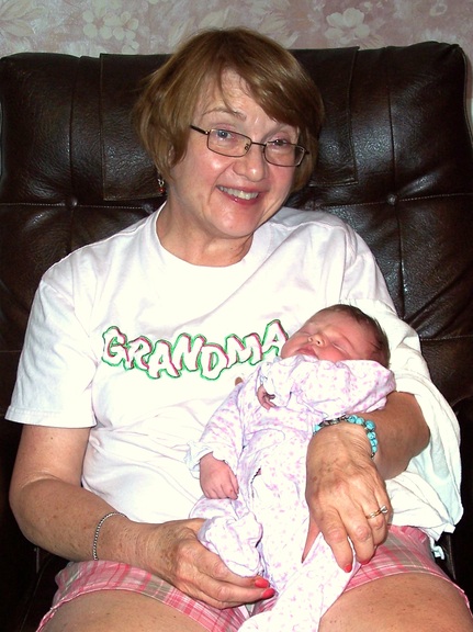 With Grandma Susan