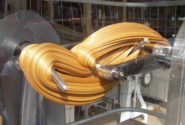 Making taffy in Bearskin Neck, Rockport, MA