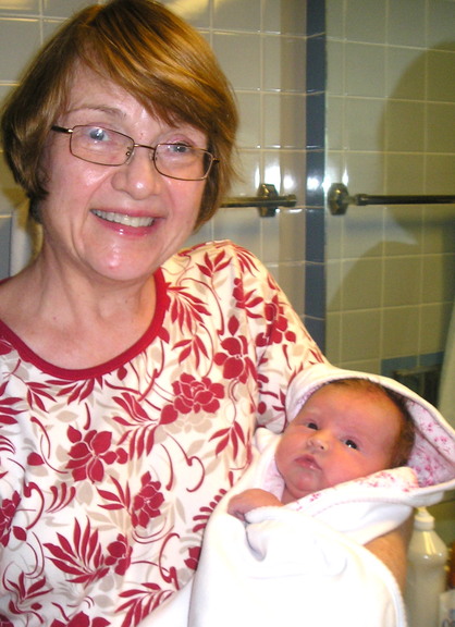 Grandma H shows off Lindsay  