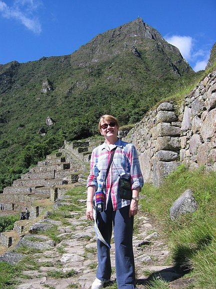 Susan on the Inca trail! [Joann Davis]