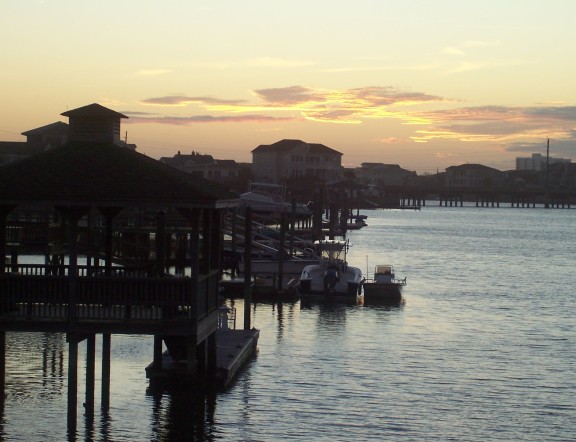 Moorings share the quiet sound behind Wrightsville Beach