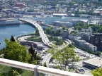  Massive interchange linking Bergen harbor to the real Bergen hidden in its valley