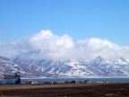  Across the bay from the Longyearbyen airport