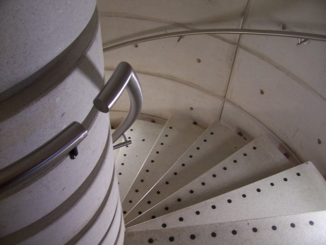 The "Carnegie Stairs" at the Museum of Scotland, Edinburgh