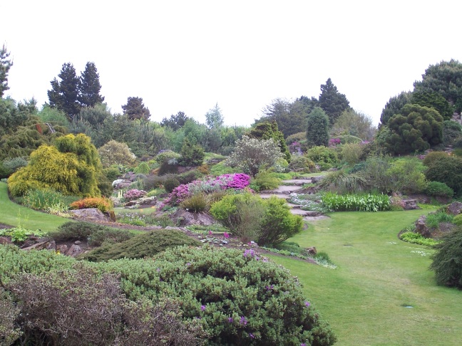 Landscaping at the Royal Botanical Gardens, Edinburgh