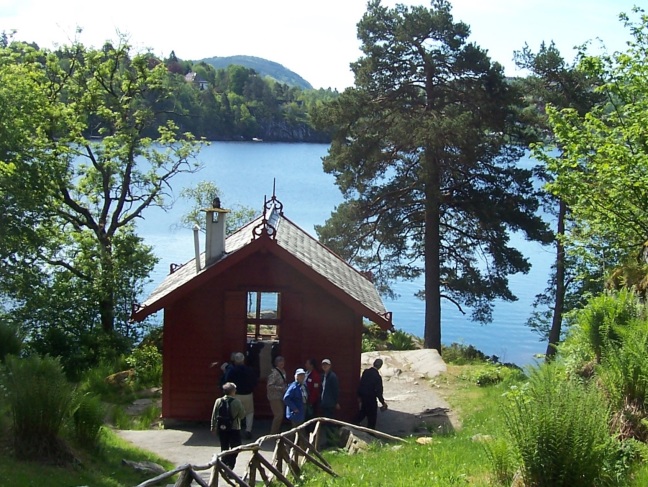 The shack where Grieg wrote much of his music