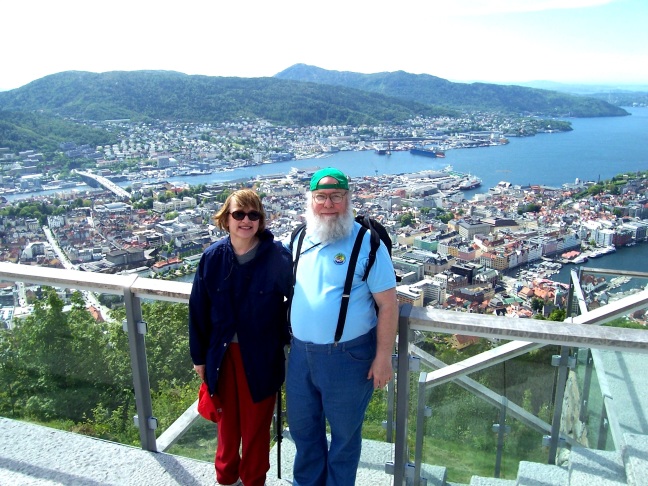 Bergen! And we were there. (Polar Star is off the picture to the right.)