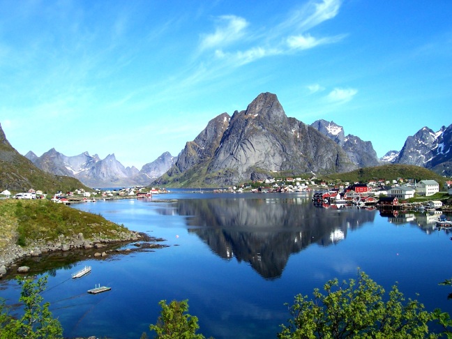 Reine, voted most scenic spot in Europe