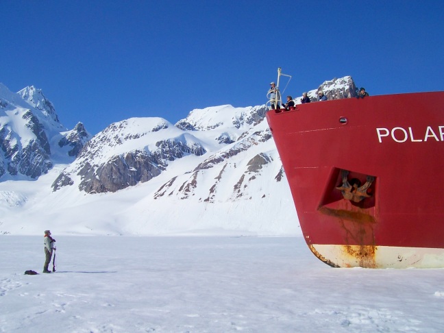 Pierre confronts the Polar Star in Samarin Fjord