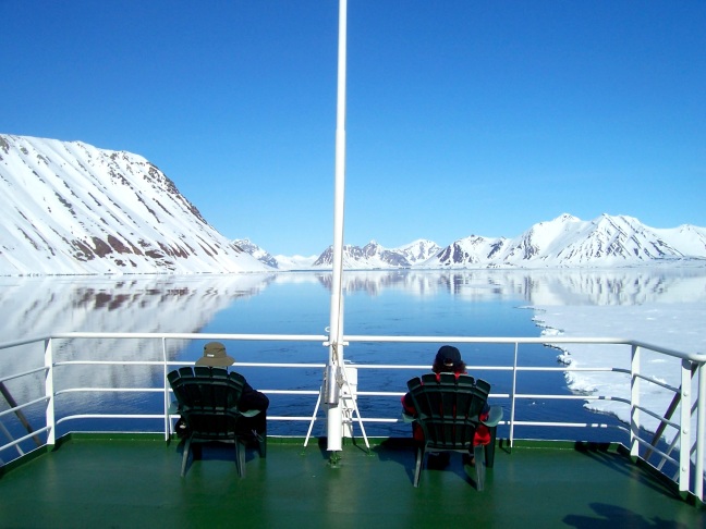 This is the life; on Samarin Fjord