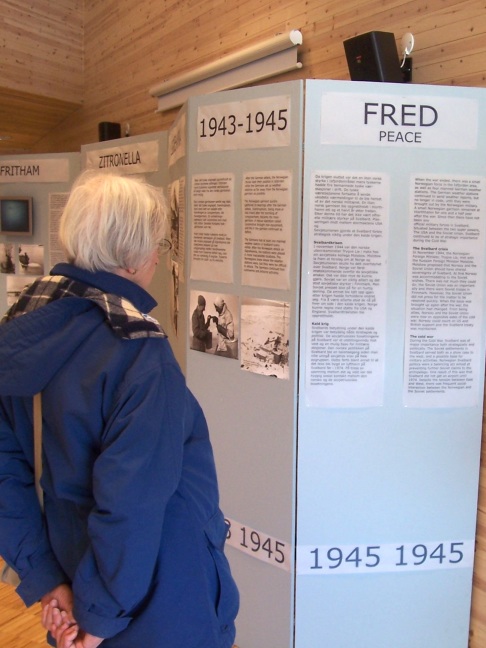 In the WWII section, we see that "Fred" means "Peace"