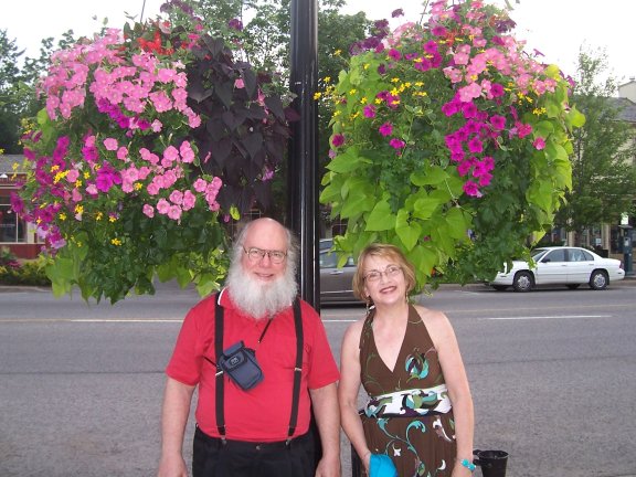 And there we were, outside the Royal George Theatre, Niagara-on-the-Lake