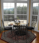    The breakfast nook