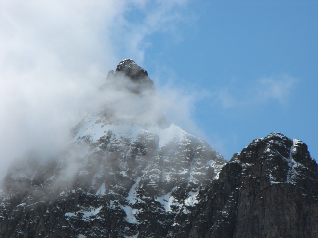  From our helicopter in Glacier National Park