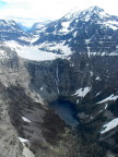  From our helicopter in Glacier National Park