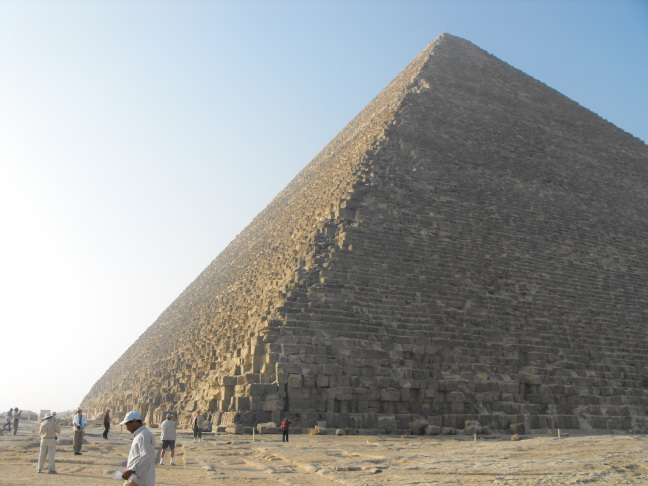  Khufu's Pyramid at 8:15 AM