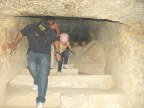  Descending into a tomb