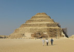  Approaching the Step Pyramid across its plaza