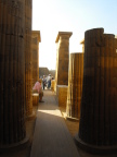  Taking a rest in the hall of pillars, Saqqara