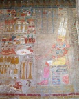  Delicate colors have persisted for millenia at Hatshepsut Temple