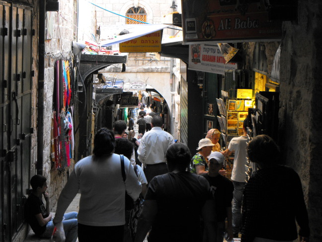  Shopping in Old City, Jerusalem