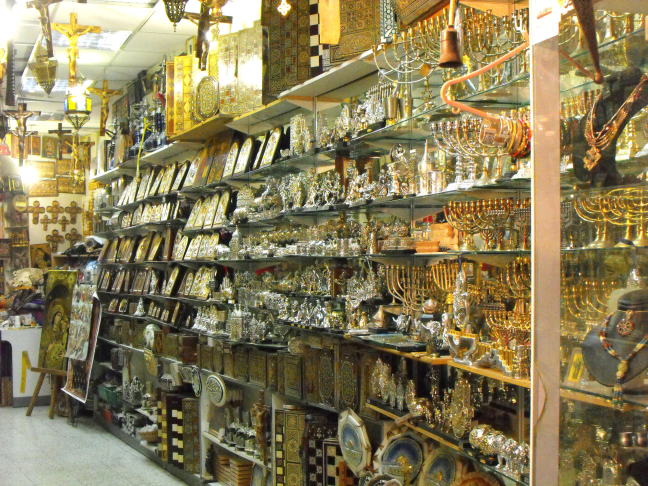  The little shop of religious trinkets, Old City, Jerusalem