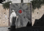  Courtyard of the Church of the Annunciation, Nazareth