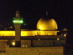  Dome of the Rock at night, Old City, Jerusalem
